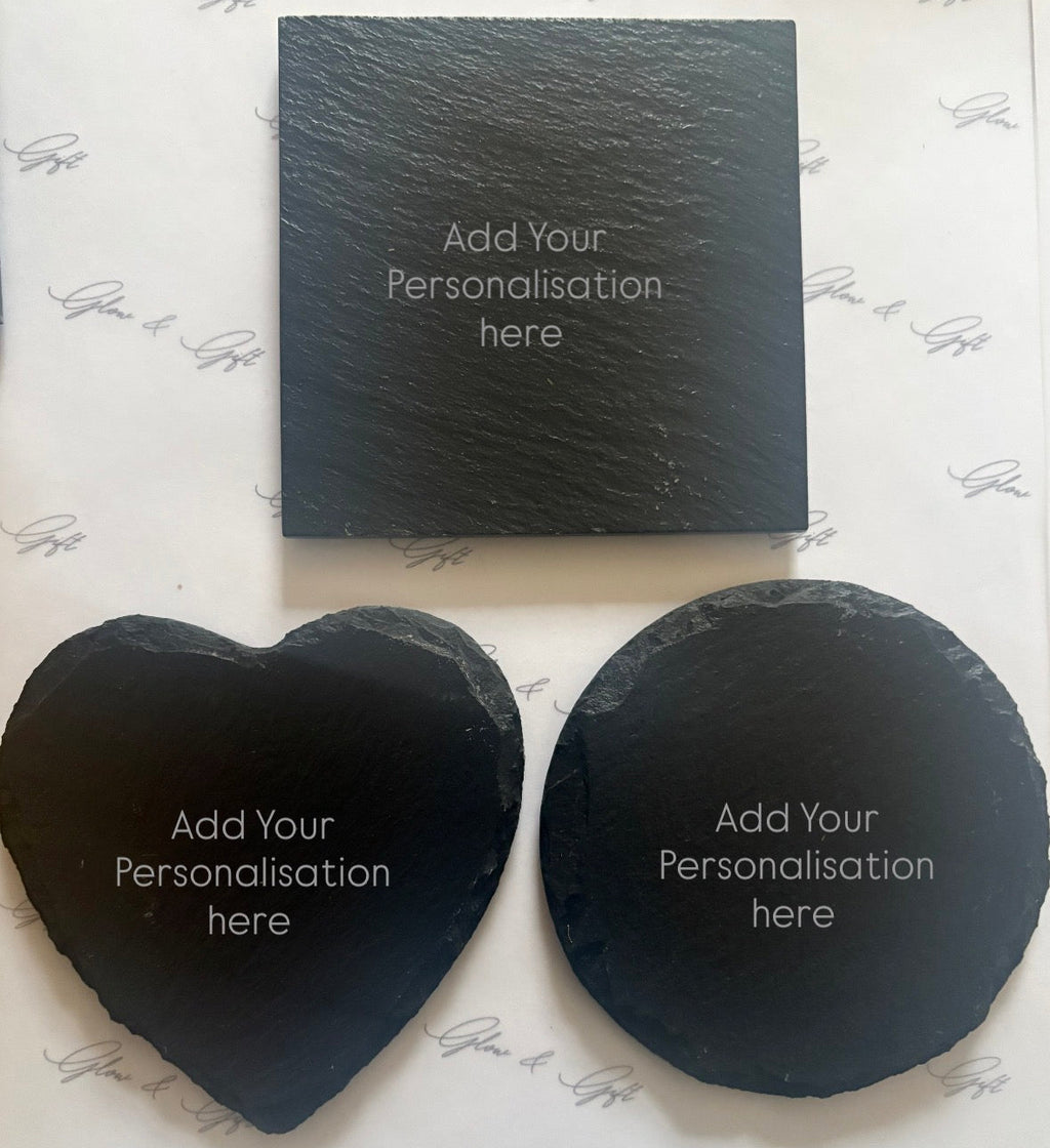 Personalised Slate Coaster