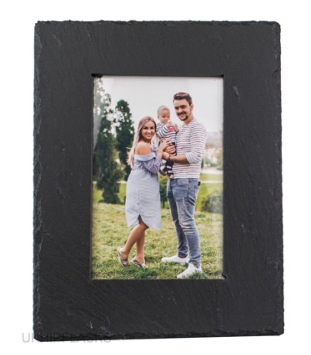 Personalised Slate Photo Frame