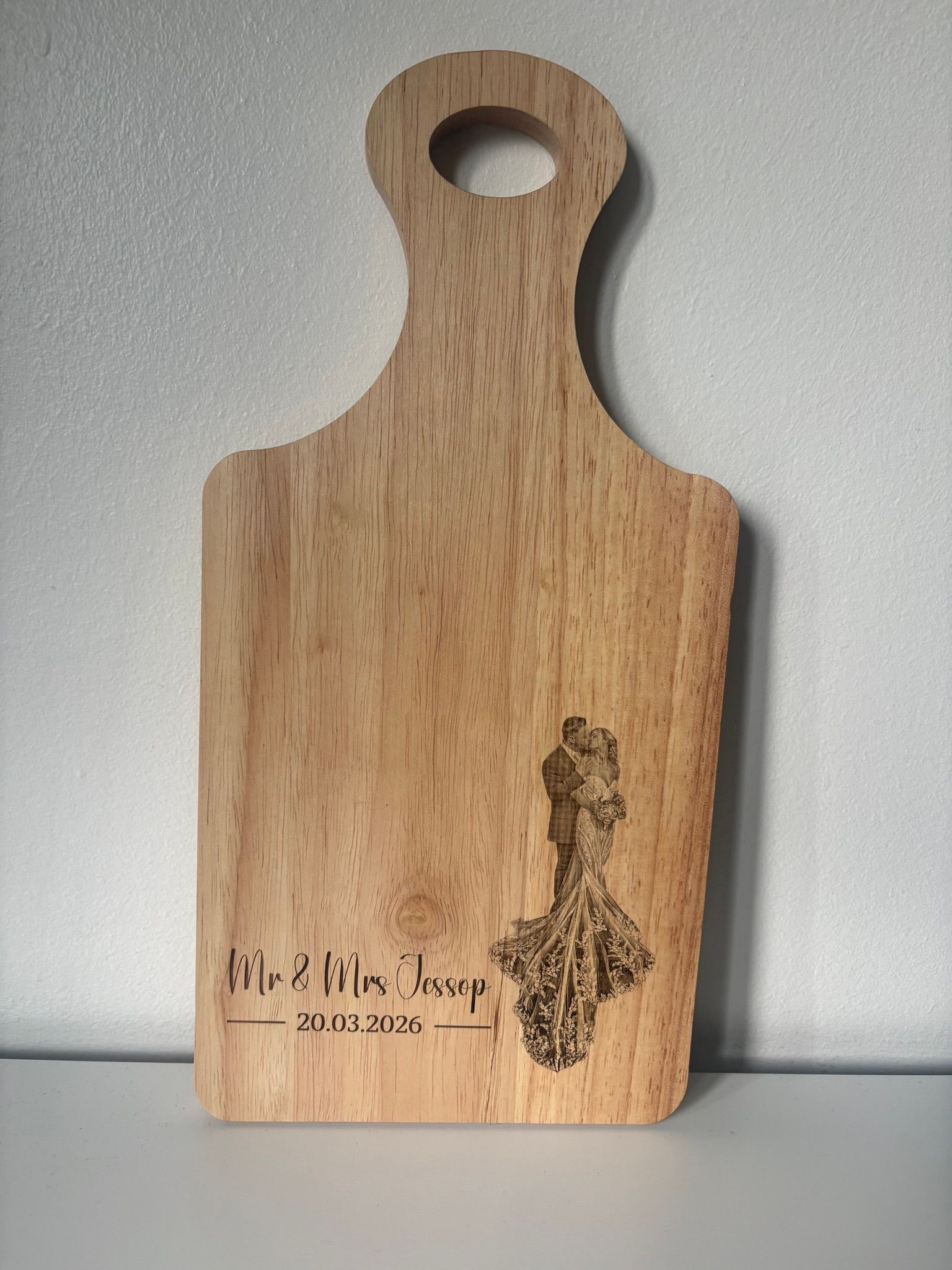 Personalised Wooden Cutting Board