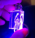 K5 Crystal LED Keychain